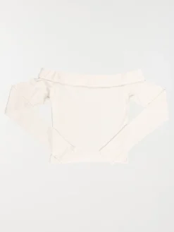 Tee-shirt col fantaisie fille (XXS-M)