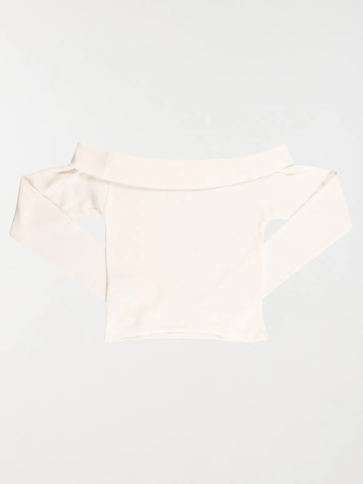Tee-shirt col fantaisie fille (XXS-M)
