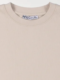 Tee-shirt col rond uni garçon (XXS-M)