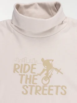 Tee-shirt col roulé garçon (3-12A)