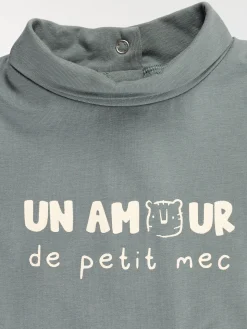 Tee-shirt col roulé garçon (3-36M)