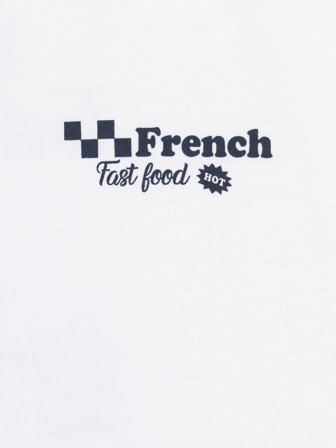 Tee-shirt écru imprimé fille (XXS-M)