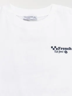 Tee-shirt écru imprimé fille (XXS-M)