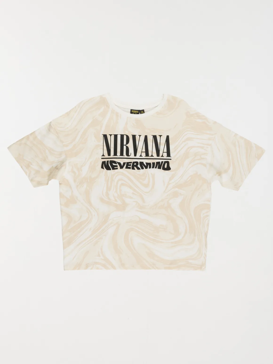 Tee-shirt écru Nirvana fille (XXS-M)