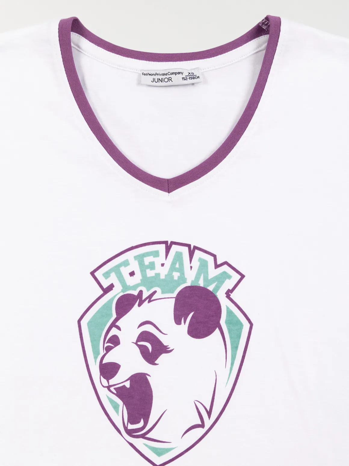 Tee-shirt de sport panda fille (XXS-M)