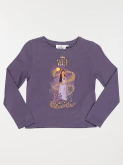 Tee-shirt deep blue WISH fille (3-10A)