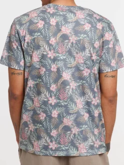 Tee-shirt feuillage tropical homme