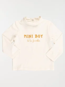 Tee-shirt garçon col roulé (3-36M)