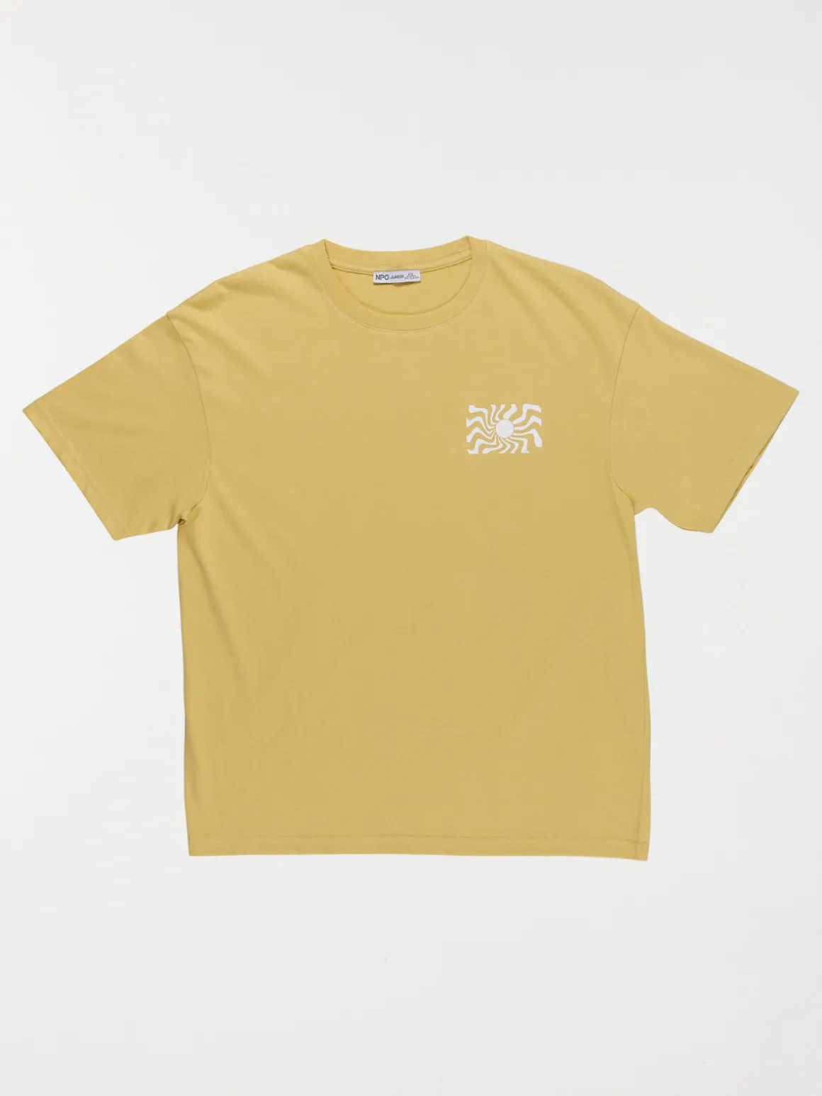 Tee-shirt garçon jaune doux (XXS-M)