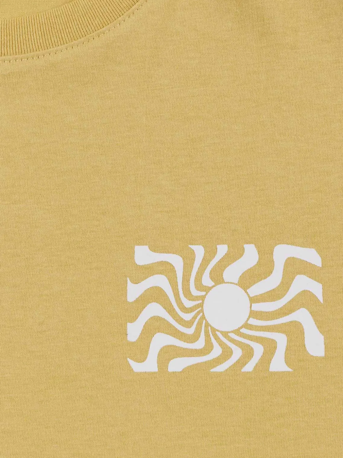 Tee-shirt garçon jaune doux (XXS-M)