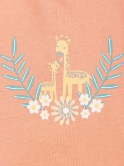 Tee-shirt girafes fille (3-36M)