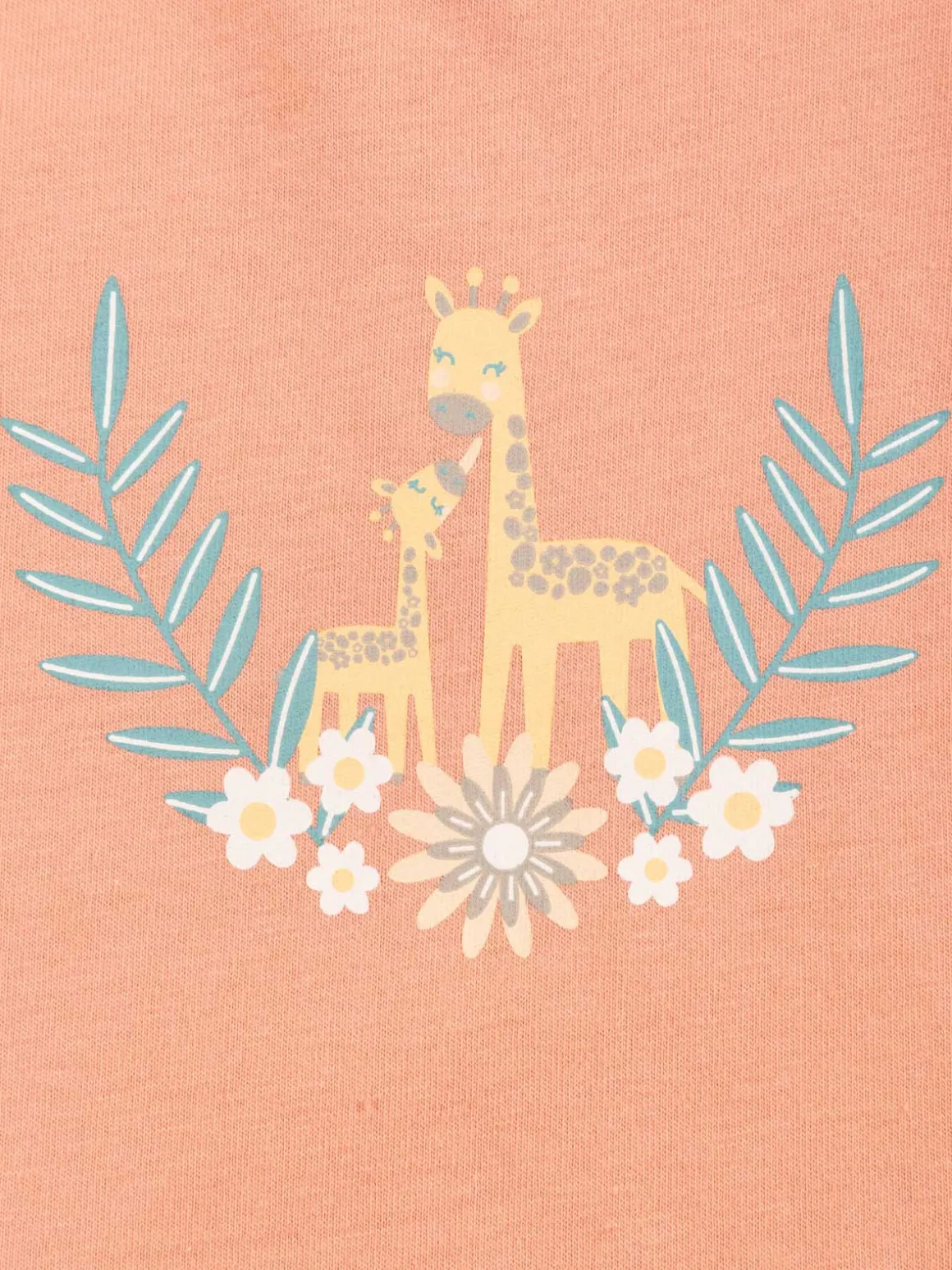 Tee-shirt girafes fille (3-36M)