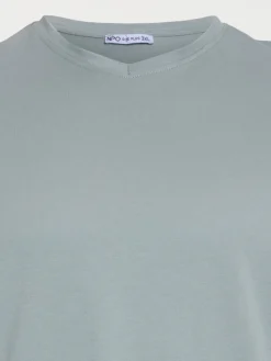 Tee-shirt grande taille col V homme