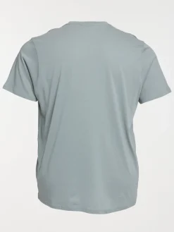 Tee-shirt grande taille col V homme