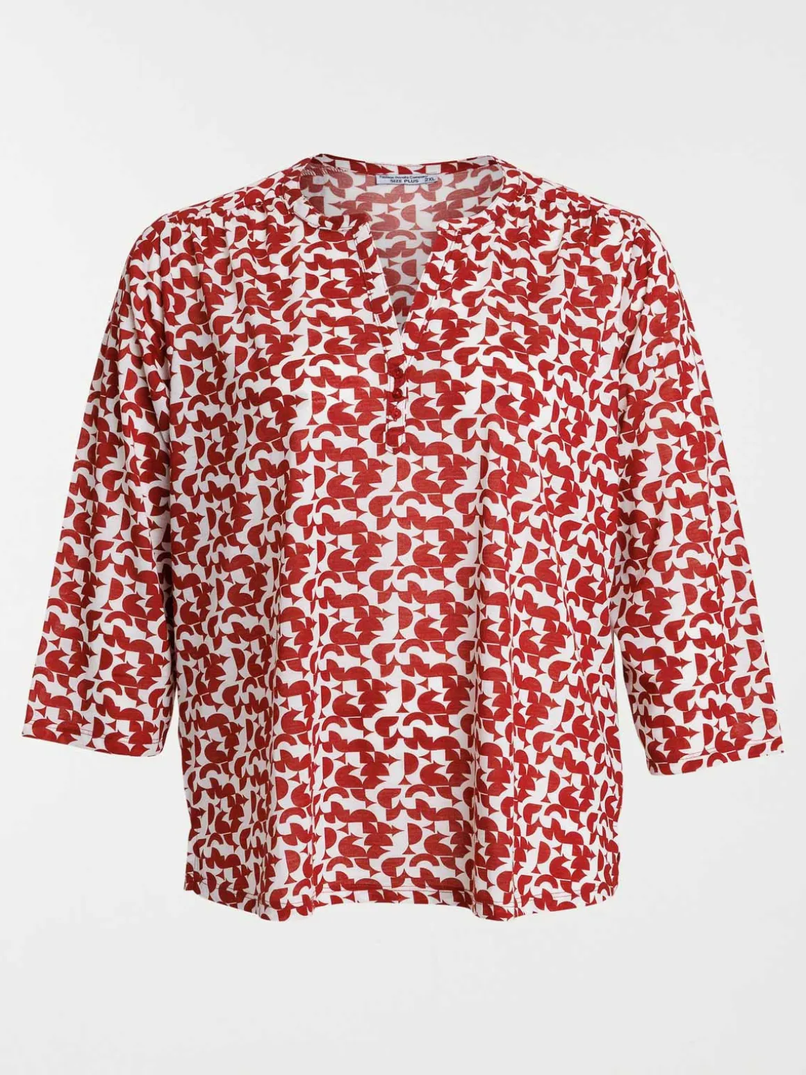 Tee-shirt graphique femme grande taille