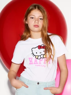 Tee-shirt Hello Kitty fille (XXS-M)
