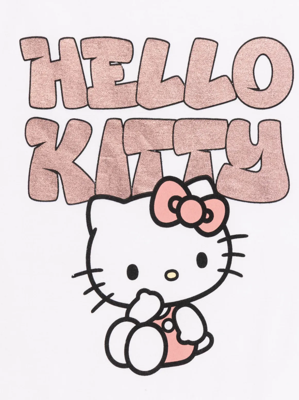Tee-shirt Hello Kitty fille (XXS-M)