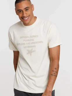 Tee-shirt imprimé 100% coton homme