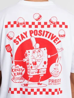 Tee-shirt imprimé Bob l'éponge dos homme