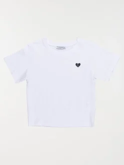 Tee-shirt imprimé coeur fille (XXS-M)