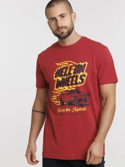 Tee-shirt imprimé voiture homme