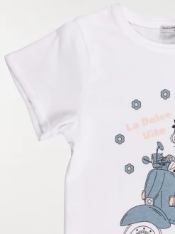 Tee-shirt la dolce vita fille (3-12A)