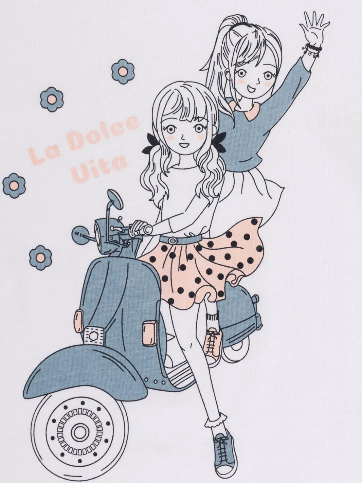 Tee-shirt la dolce vita fille (3-12A)