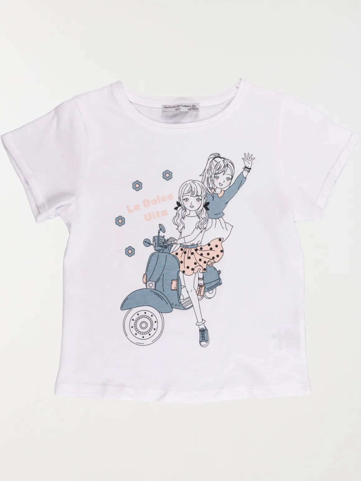 Tee-shirt la dolce vita fille (3-12A)
