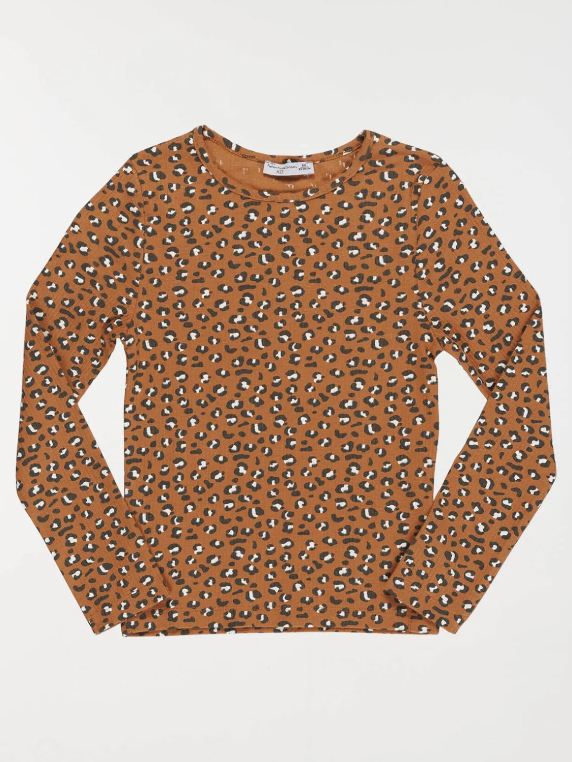 Tee-shirt léopard fille (3-12A)