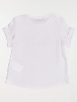 Tee-shirt message fille (3-36M)