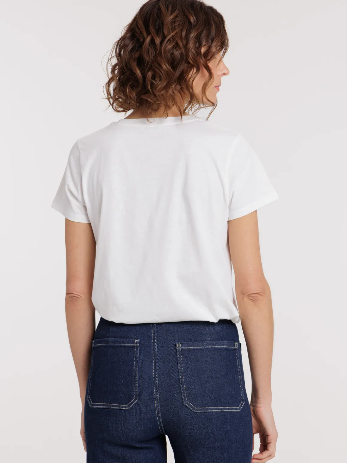 Tee-shirt motif cerise femme