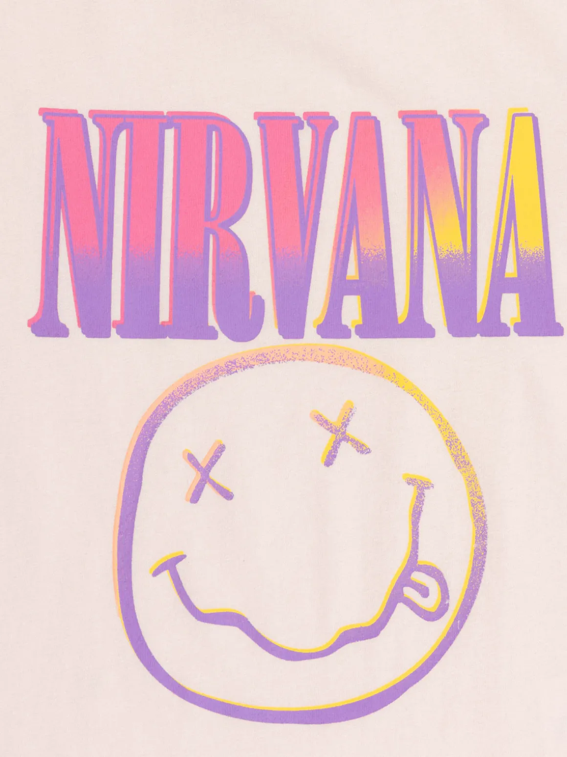 Tee-shirt Nirvana fille (XXS-M)