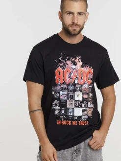 Tee-shirt noir ACDC homme