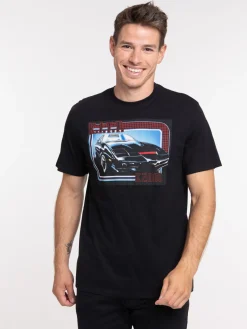 Tee-shirt noir Kitt K2000 homme