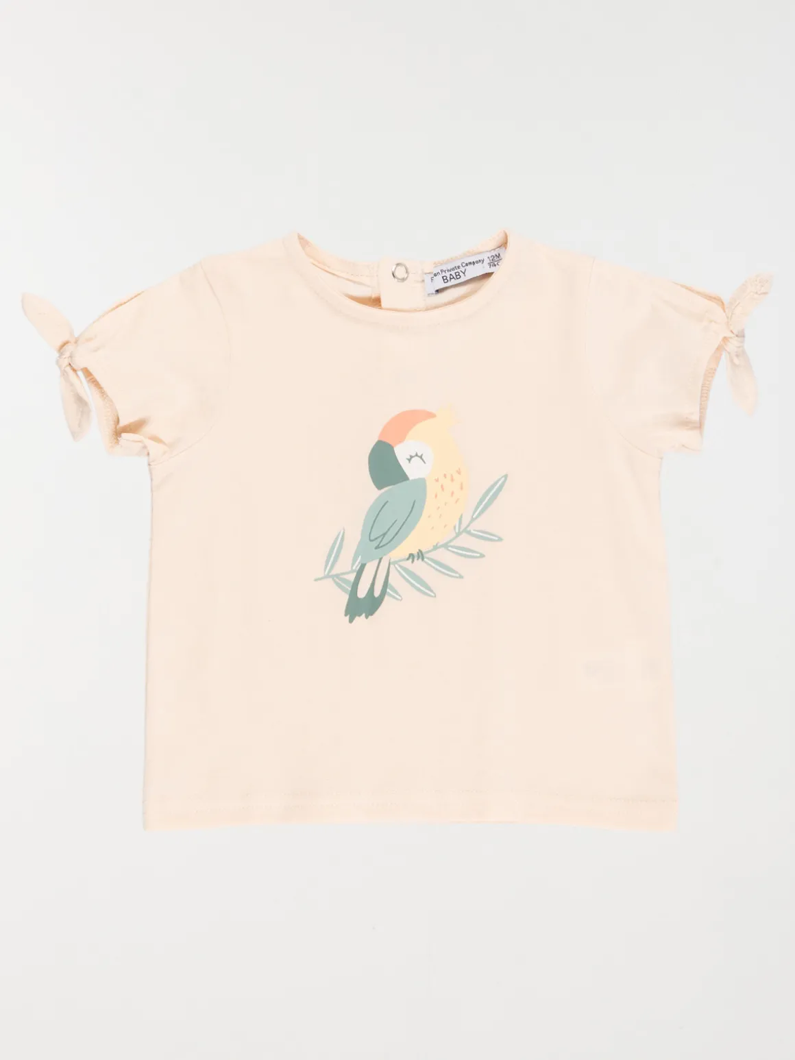 Tee-shirt perroquet fille (3-36M)