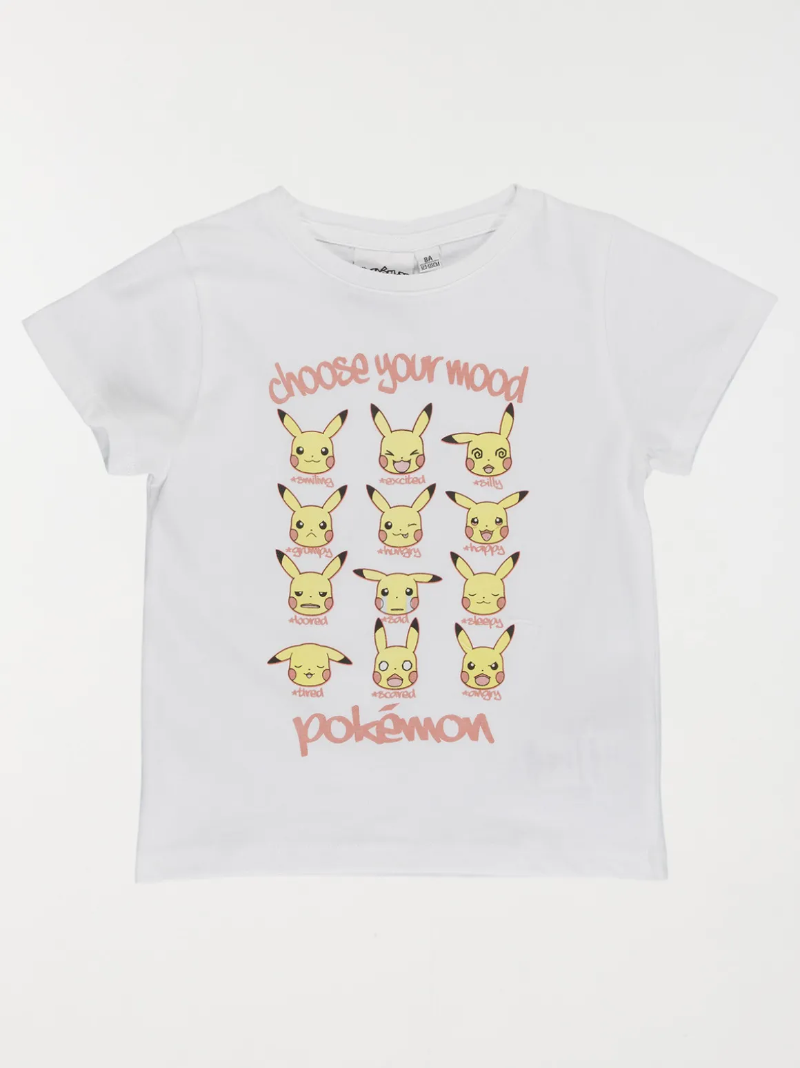Tee-shirt Pikachu fille (5-12A)
