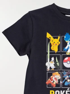 Tee-shirt Pokémon noir garçon (3-12A)
