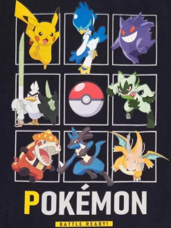 Tee-shirt Pokémon noir garçon (3-12A)