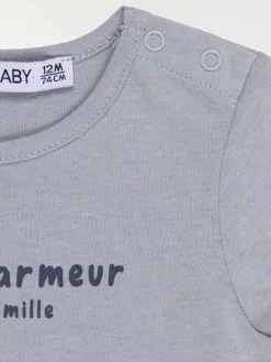 Tee-shirt p'tit charmeur garçon (3-36M)