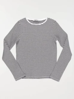 Tee-shirt rayé côtelé fille (XXS-M)