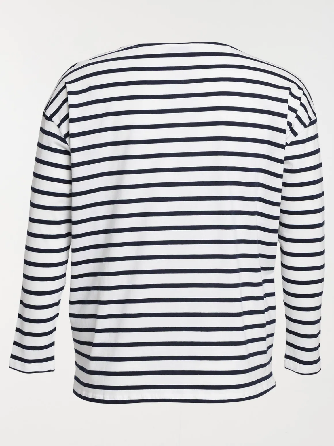 Tee-shirt rayé grande taille femme