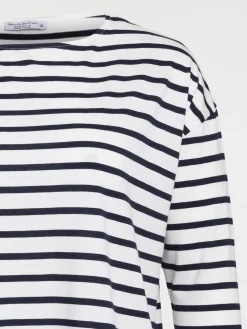 Tee-shirt rayé grande taille femme