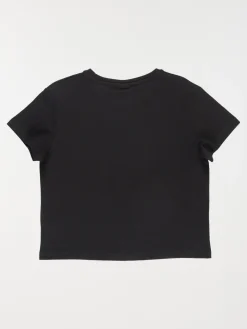 Tee-shirt Smiley fille noir (XXS-M)