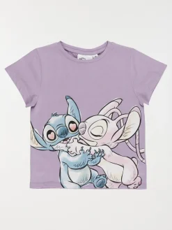 Tee-shirt STITCH et ANGEL fille (3-12A)