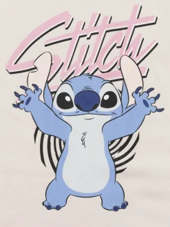 Tee-shirt Stitch fille (XXS-M)