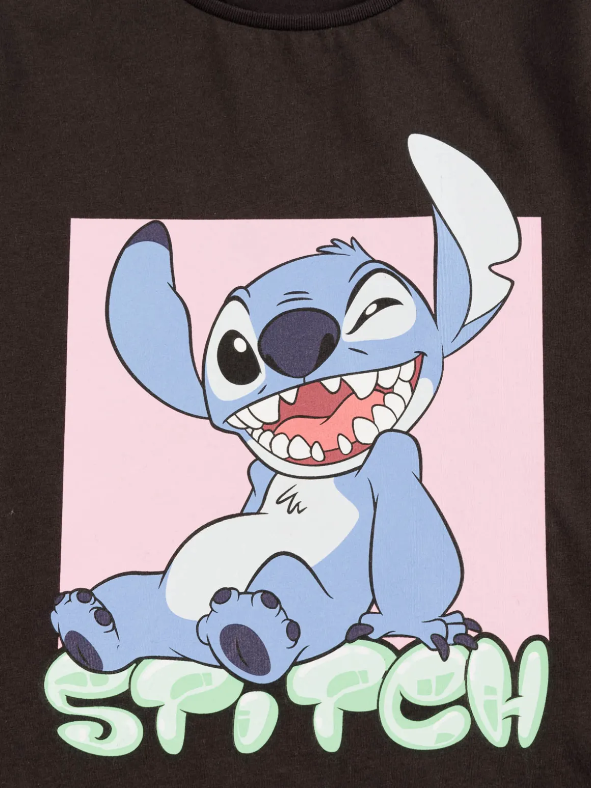 Tee-shirt Stitch gris fille (XXS-M)