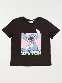 Tee-shirt Stitch gris fille (XXS-M)