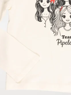 Tee-shirt team pipelettes fille (3-12A)
