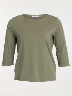 Tee-shirt trèfle grande taille femme