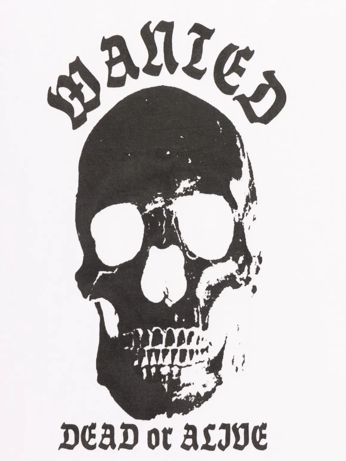 Tee-shirt tête de mort garçon (XXS-M)